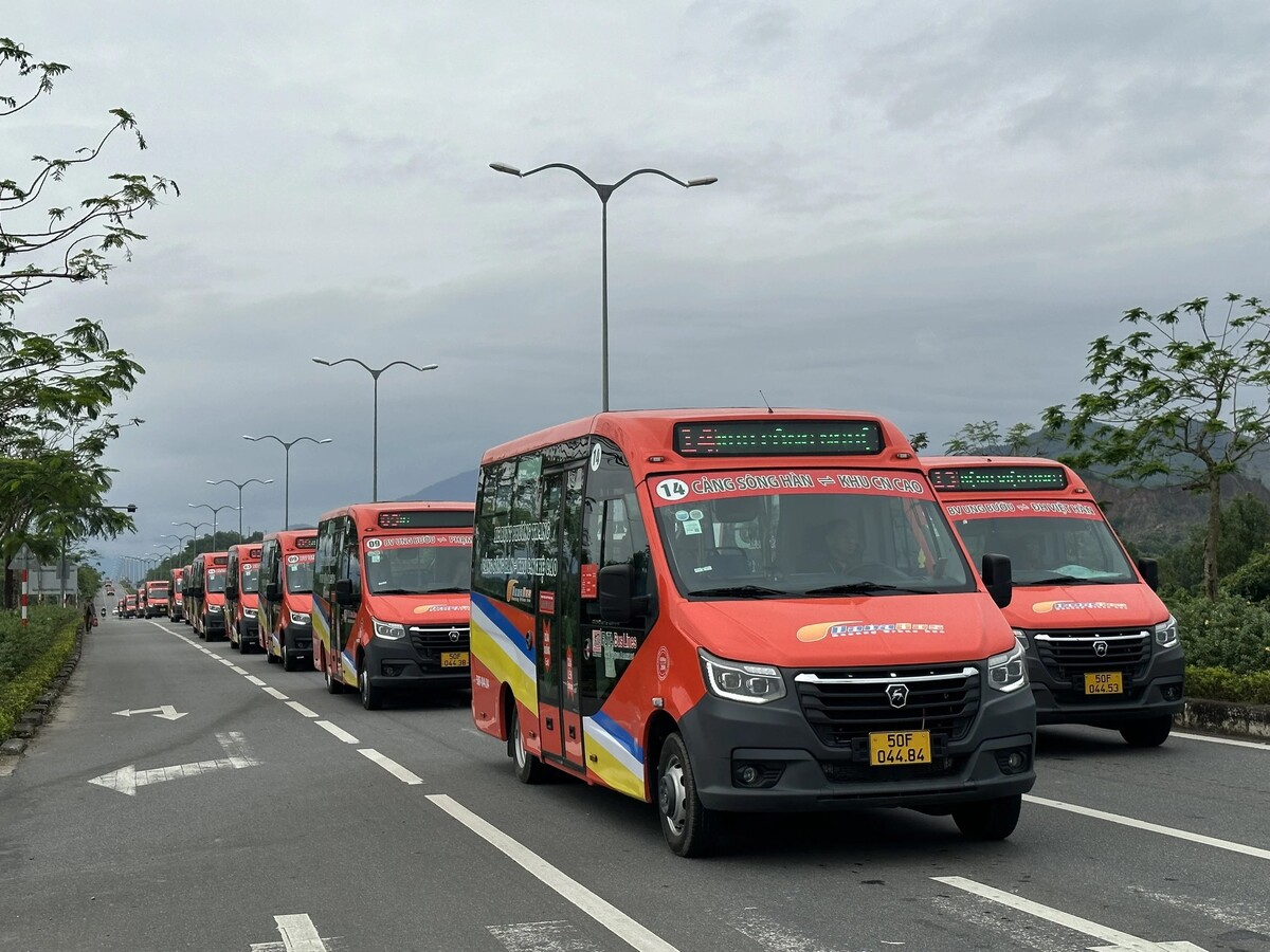 ダナン空港からバーナーヒルズまでの地域バスが運行開始！他３路線も同時開通