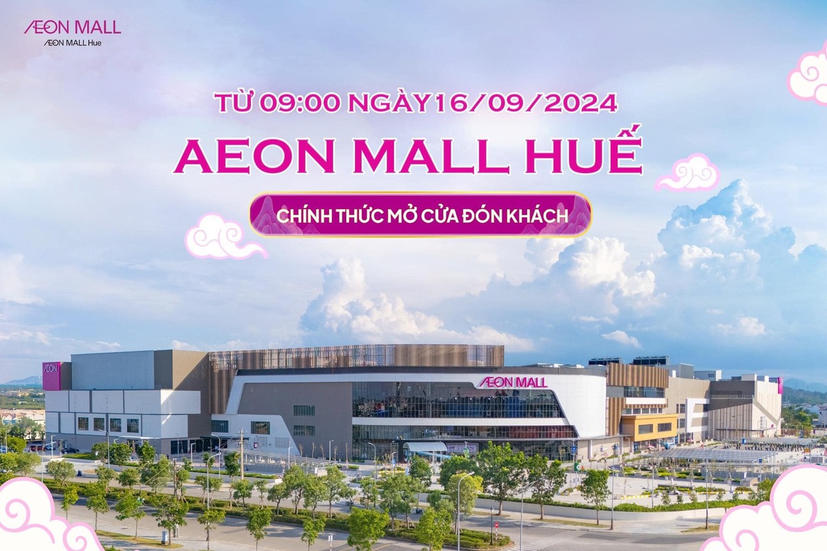 【NEWS】ベトナム中部地域初！！フエにイオンモールがオープン