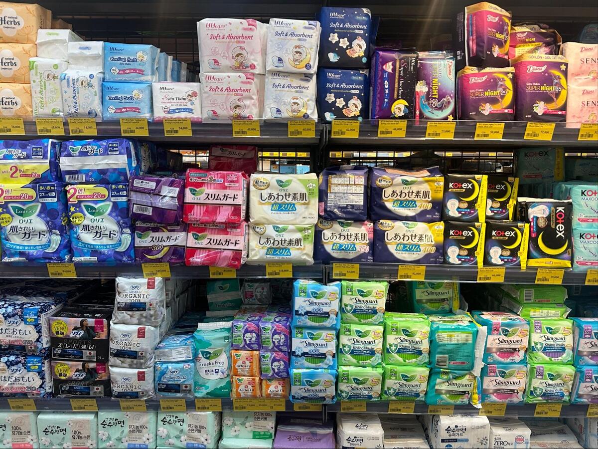 ベトナム旅行に行く際に知っておきたい！生理用品事情