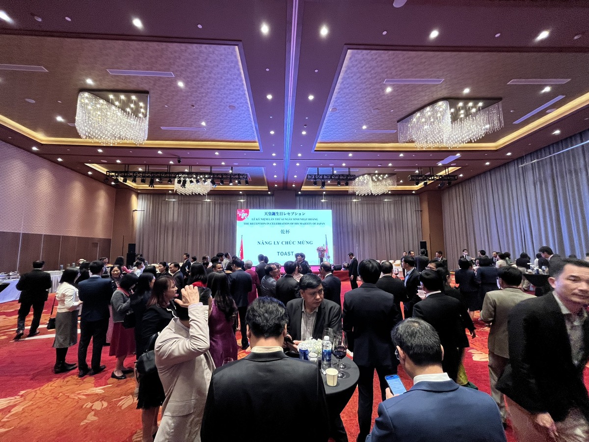  天皇誕生日祝賀レセプション、ダナンで初開催