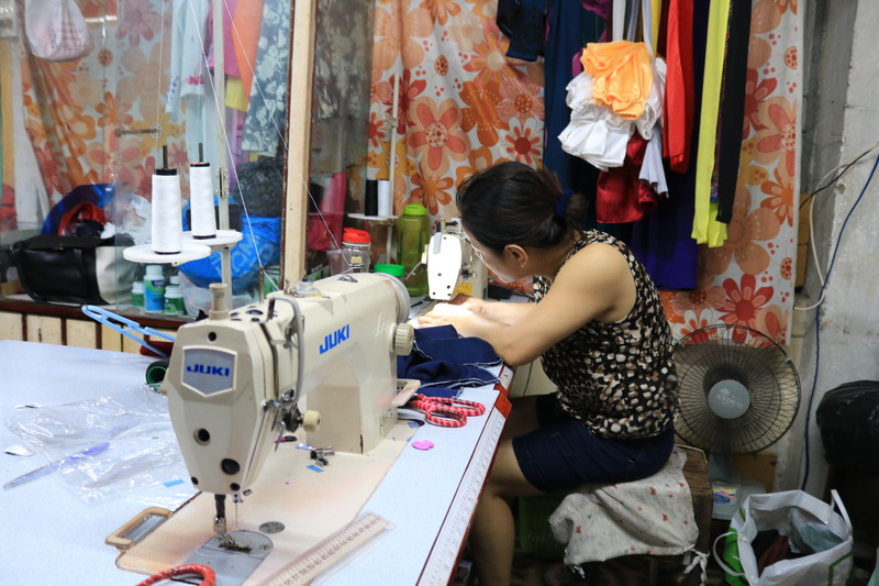 簡単お手軽にオーダーメイドアオザイをハン市場で作ろう！in ダナン