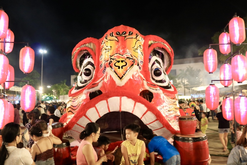 2019年べトナム・ダナンの中秋祭りの場所と様子