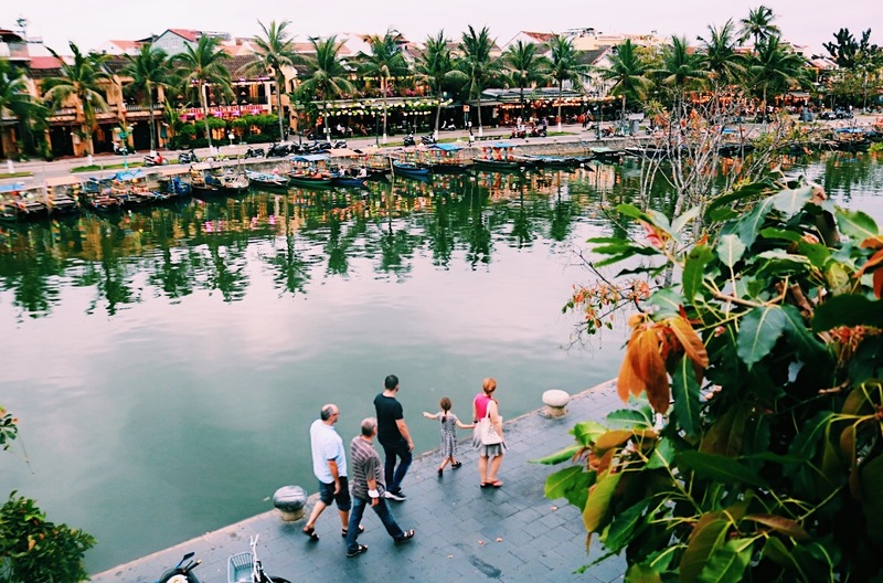 外国人観光客が激減した3月下旬のホイアン・新型コロナウイルスの影響をうけて