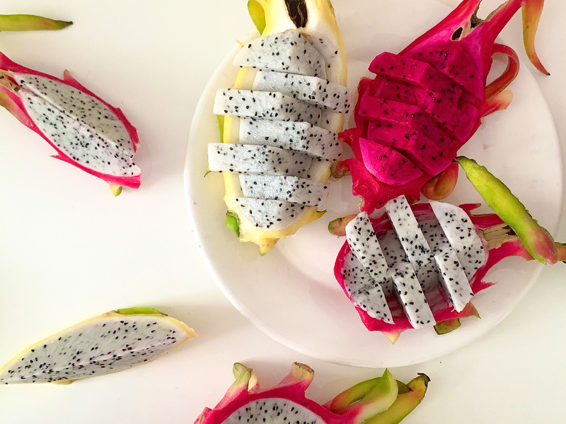 ベトナム南国フルーツ・栄養価が高いドラゴンフルーツを美味しく食べよう！