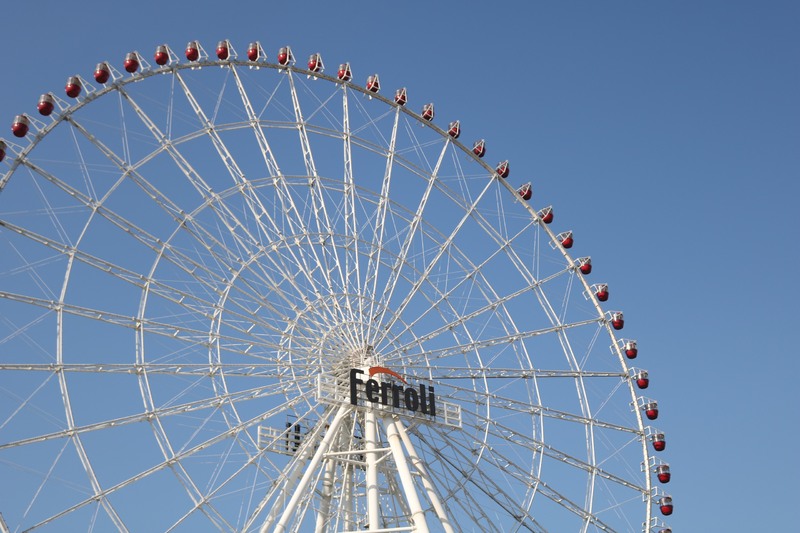 【閉鎖】入場無料の今がチャンス！500円でサンワールドの観覧車から夜景を眺めよう