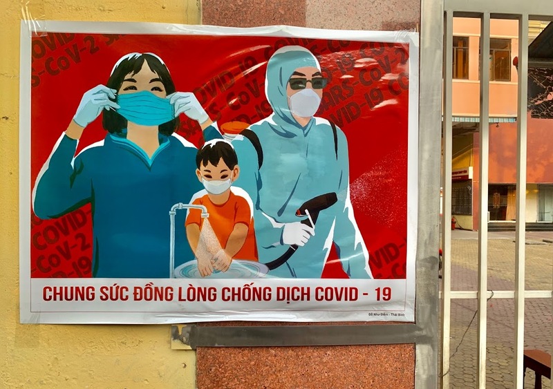 ベトナムのコロナ対策「５K」とその様子を写真から見る