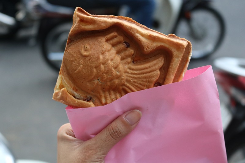 一尾35円！ベトナムのタイ焼き屋ってこんな感じ