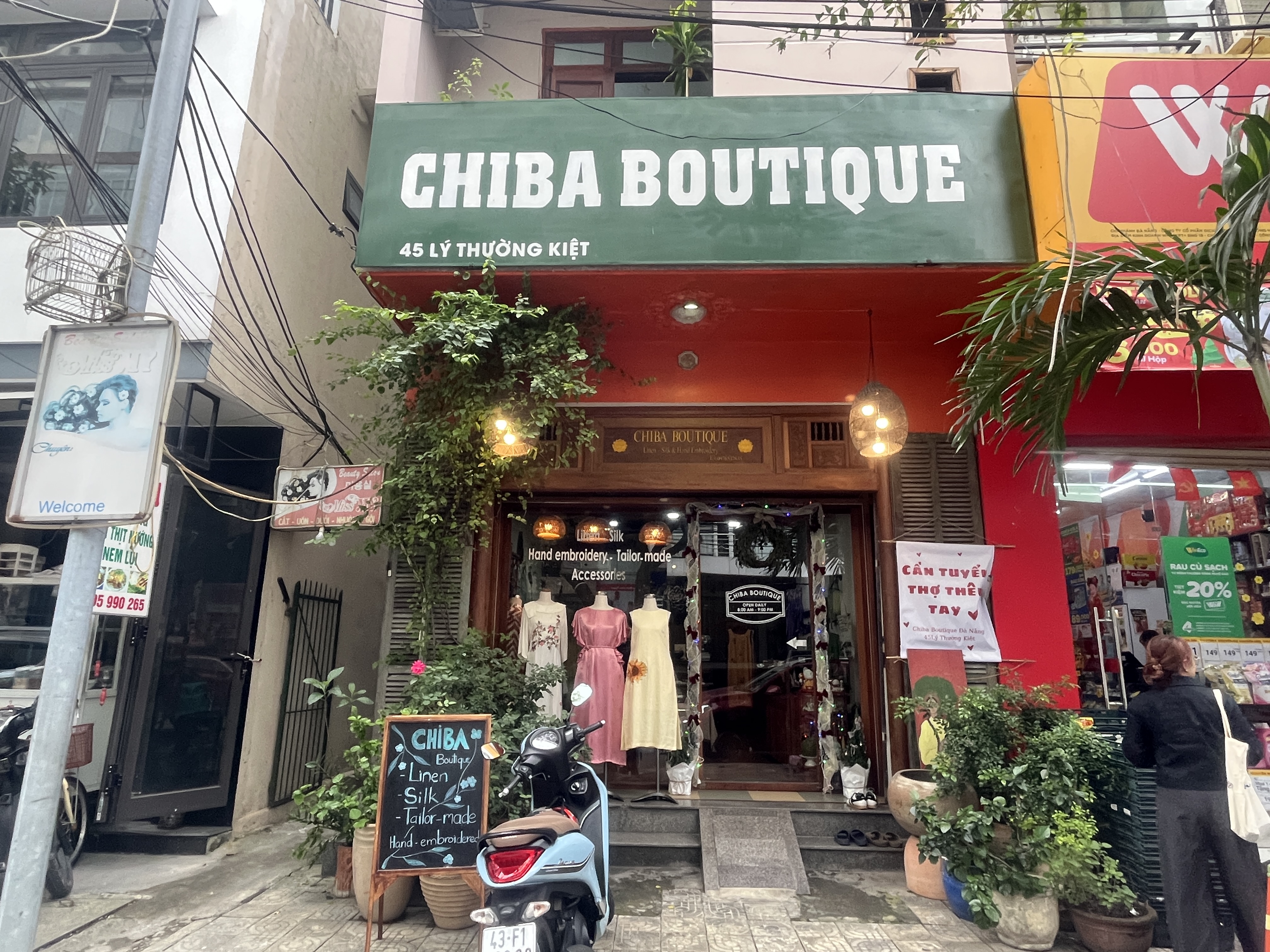 オリジナルデザインの洋服を手に入れよう！ダナンのChiBa Boutique
