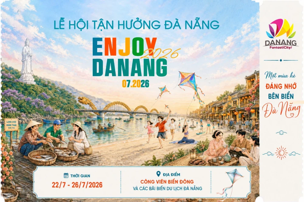 【ダナンイベント情報】Enjoy Danang Festival 2026│7月22日から7月26日まで開催